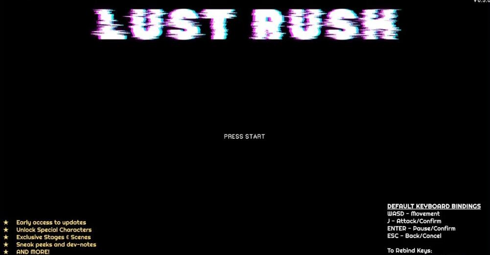 [双端] 【SD/2D/欧美ACT/英文/动态】Lust Rush V0.3.0 双端英文测试版【1G】